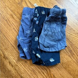 3 Pairs of Toddler Boy Shorts
